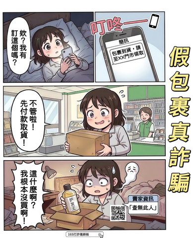 假包裹真詐騙